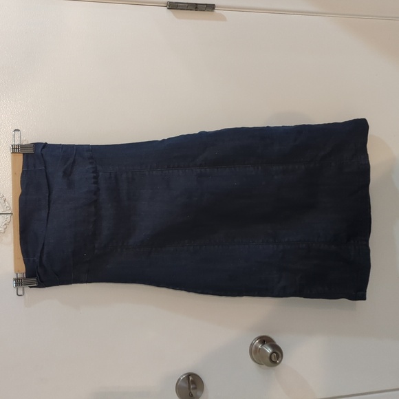 Le Chateau denim strapless tube dress, size small - Picture 1 of 4